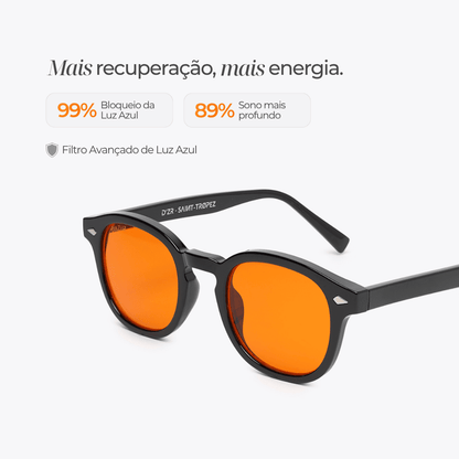 SAINT-TROPEZ NOIR / ORANGE